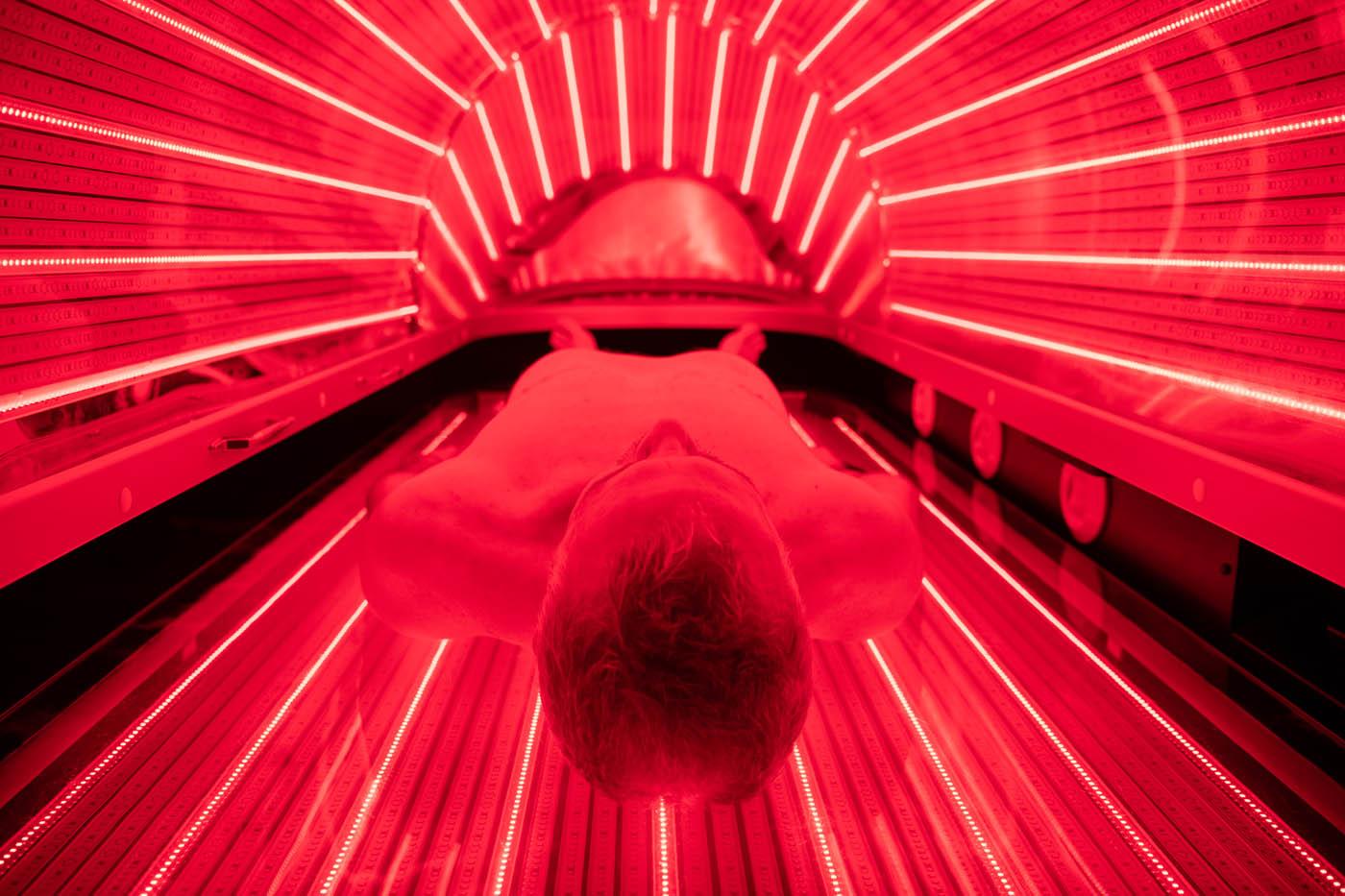 Red Light Therapy is one of the recovery services at Chill N Out Clearwater